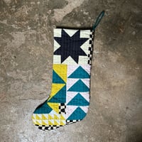 Image 1 of Handmade Quilted Stocking #3