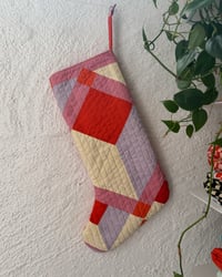 Image 2 of Handmade Quilted Stocking #4