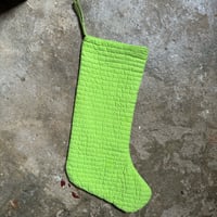 Image 3 of Handmade Quilted Stocking #5 