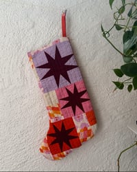 Image 2 of Handmade Quilted Stocking #6