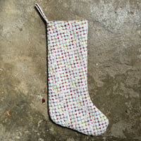 Image 3 of Handmade Quilted Stocking #8 - DAMAGED!