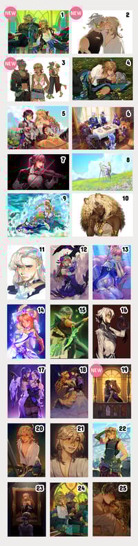 Image 2 of [PRE-ORDER] A4 PRINTS