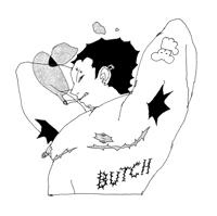 BUTCH VINYL STICKER