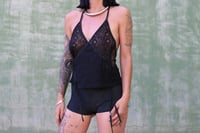 Image 5 of KYOHO SHIRT | BLACK EMBROIDERED TULLE VERSION
