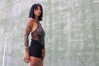 Image 2 of KYOHO SHIRT | GREY PRINTED VERSION