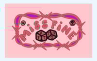 Image 2 of Pink Miss Fine Cuffed Beanie