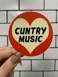 Cuntry Music Sticker