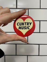 Image 1 of Cuntry Music Button 