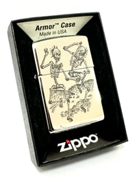 Image 2 of Danse Macabre Zippo Lighter