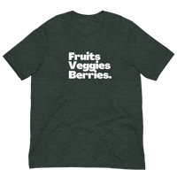 Image 5 of Fruits Veggies Berries | Short-Sleeve Unisex T-Shirt