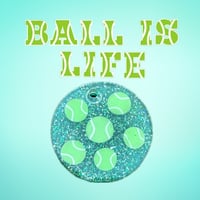 Image 5 of Ball Is Life Collar Charm