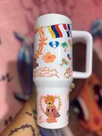 Image 3 of 🧡TROPICOQUETA🧡 40 oz tumbler 