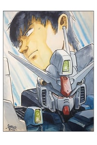 Image 3 of Art Prints - Gundam Group #1