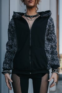 Image 2 of NISEKO JACKET | GREY FLUFFY VERSION