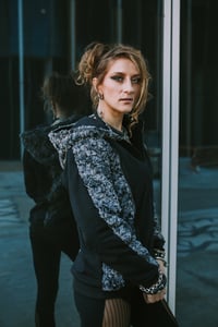 Image 1 of NISEKO JACKET | GREY FLUFFY VERSION