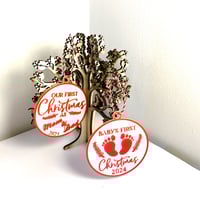 baby first christmas /mum and dad first christmas, Christmas tree ornaments
