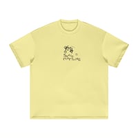 Image 1 of Scribble Tee // Yellow