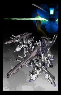 Image 4 of Art Prints - Gundam Group #2 (Sentinel)