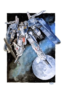 Image 3 of Art Prints - Gundam Group #2 (Sentinel)