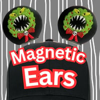 Spooky Wreath Magnetic Ears