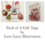 Image of Pack of 6 Gift Tags