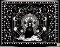 Santa Muerte Tapestry 
