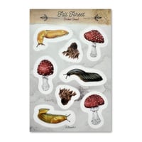 Image 2 of Fall Forest Sticker Sheet