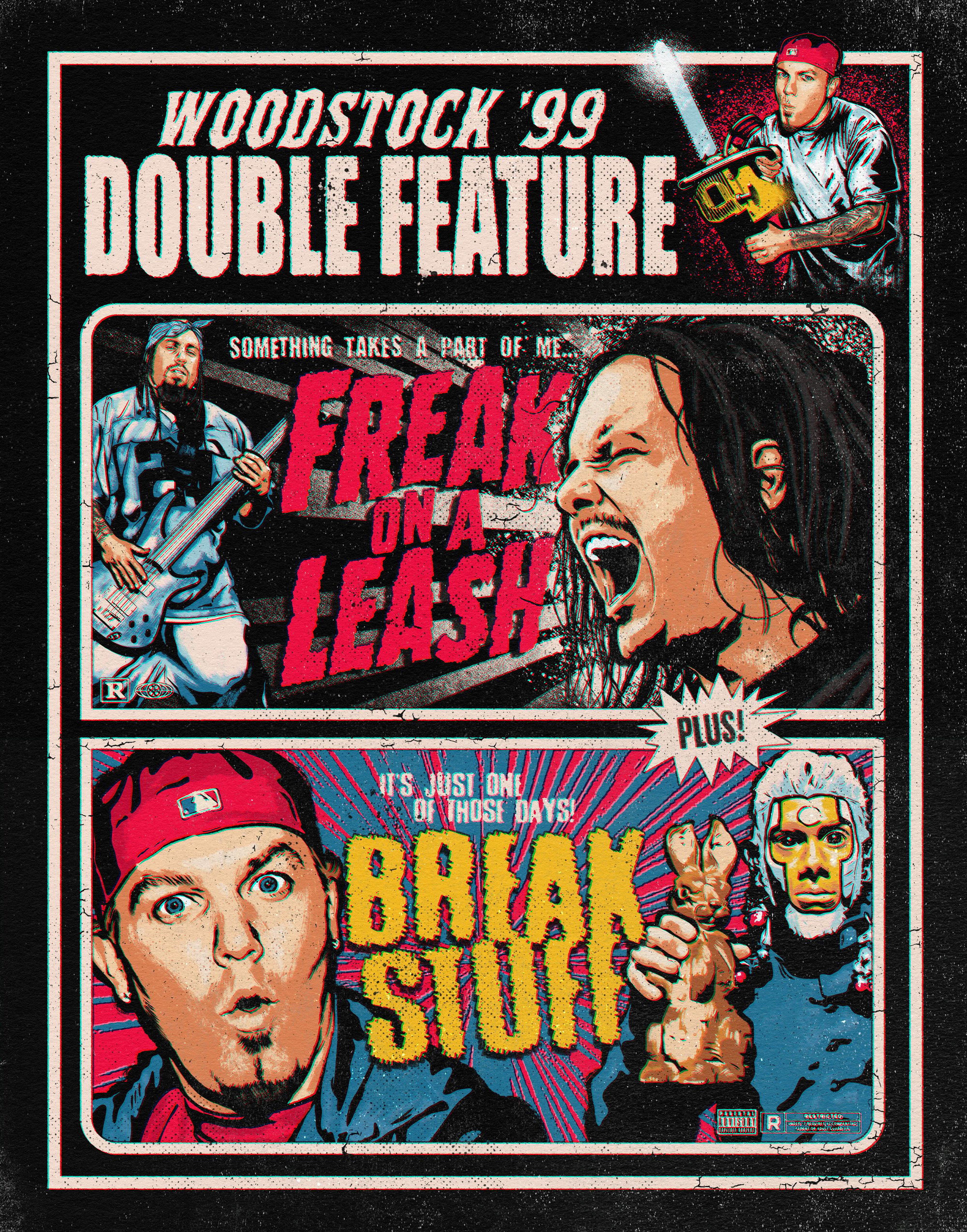 Woodstock '99 Double Feature – 11x14 Print | M. Lineham Art