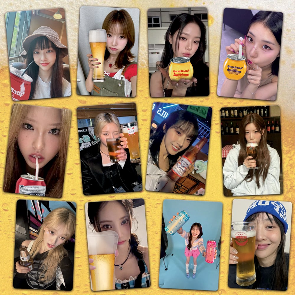 Image of (PREORDER) Loona the Alcohol Photocard Set!