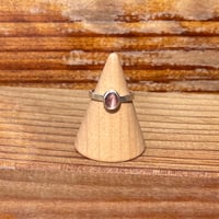 Image 1 of Pink Cat's Eye Tourmaline Ring