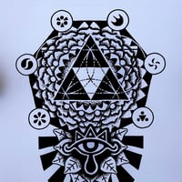 Image 2 of Triforce (8.5x11)