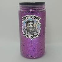 Image 1 of 16oz - Purple metalic Sparkle- multiple graphics