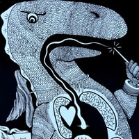 Image 2 of Lizard Wizard (8.5x11)