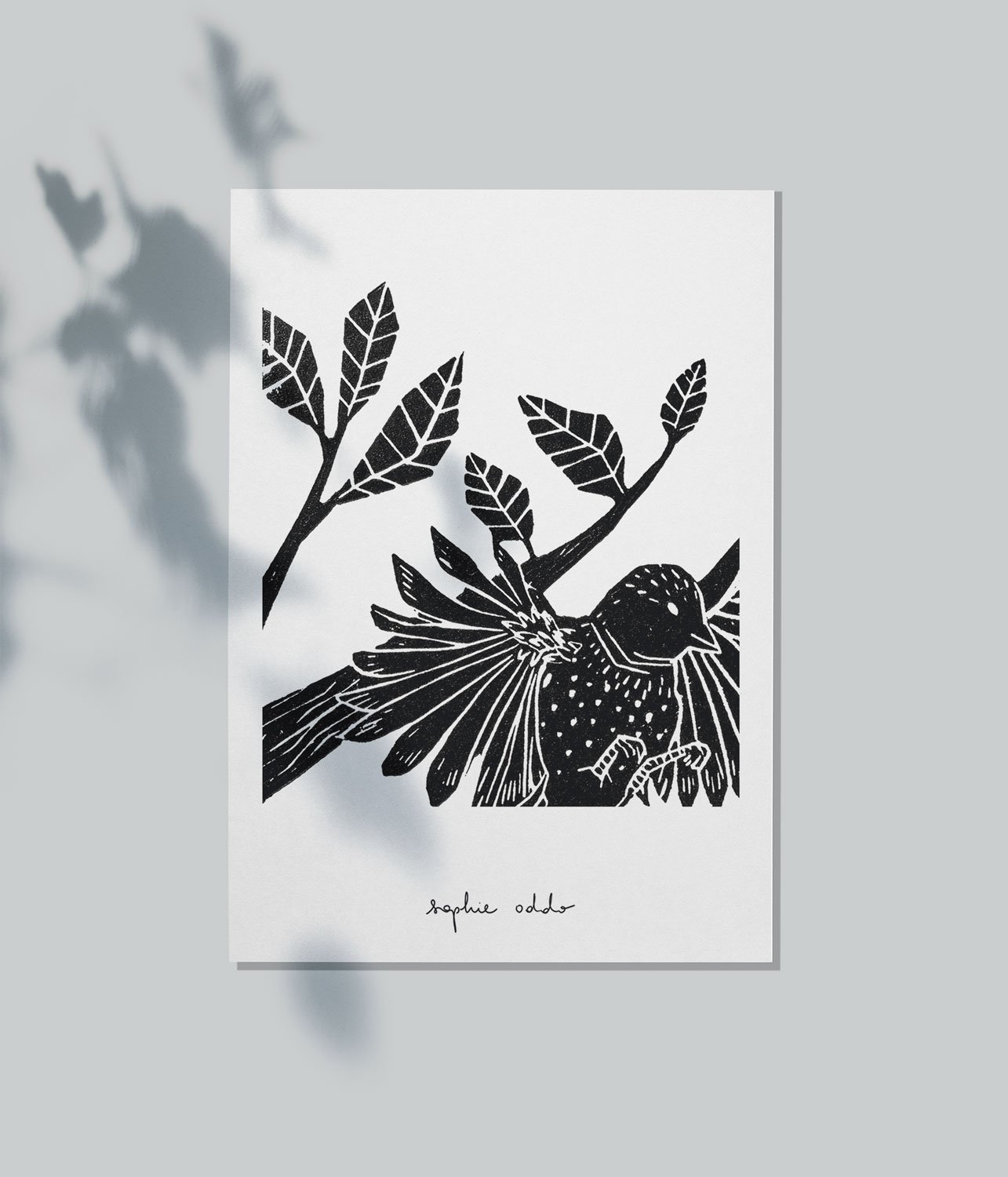 Image of Dans les bois  •  Duo Oiseau et Forêt