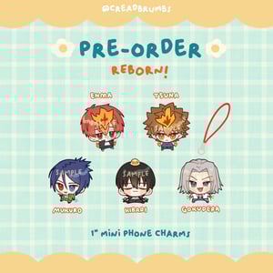 Image of REBORN! Mini charms
