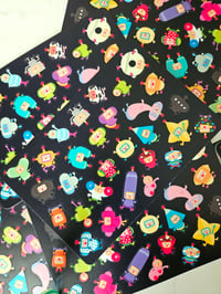 Image 1 of Katamari Cousins Vinyl Sticker Sheet