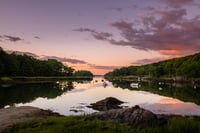 Image 1 of River Reflections | Sasanoa River, Georgetown, Maine