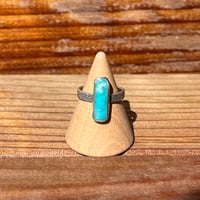 Image 1 of Chrysocolla in Chalcedony Ring #1