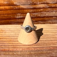 Image 1 of Black Star Sapphire Ring #2