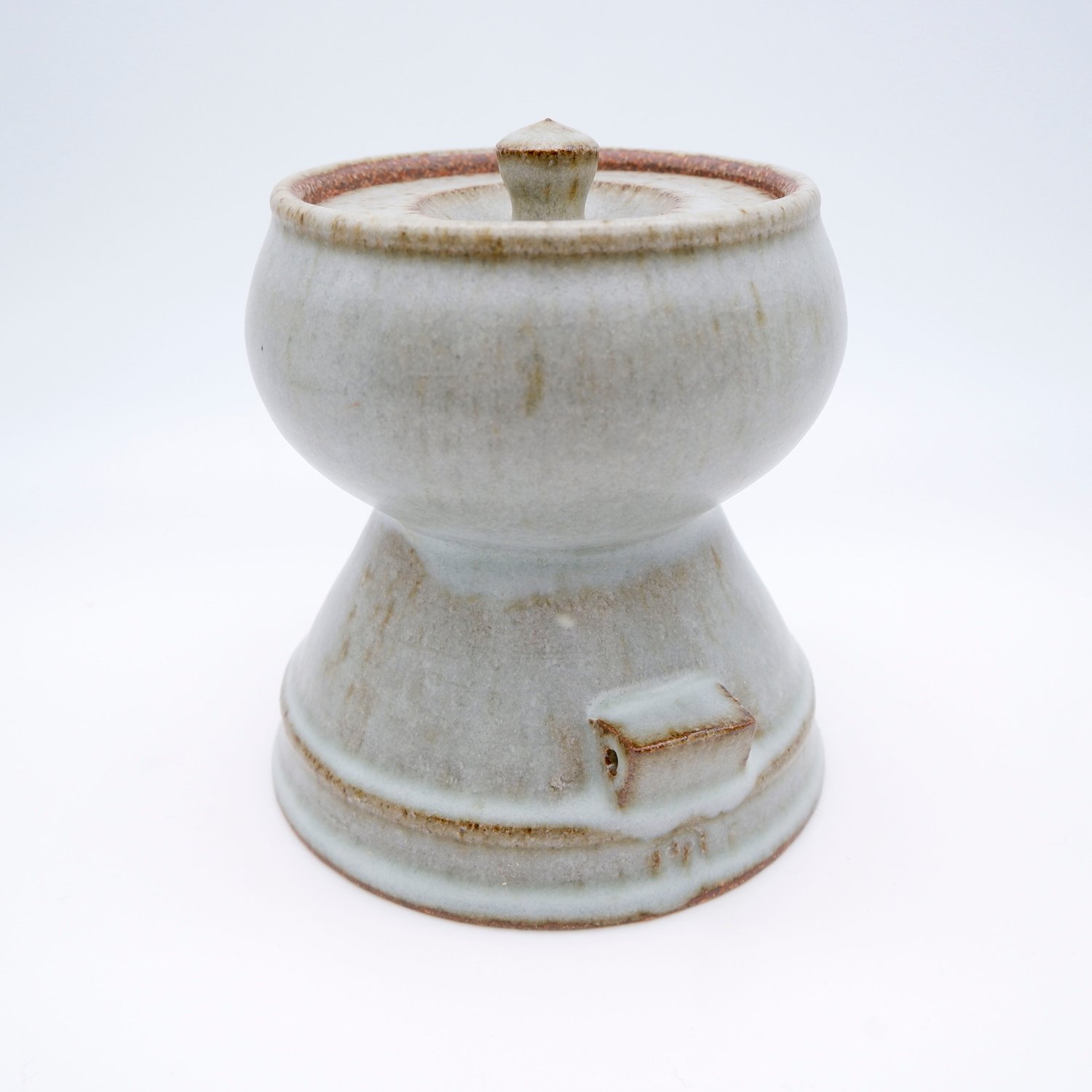 Image of Pedestal Jar (satin)