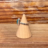 Image 2 of Chrysocolla in Chalcedony Ring #2