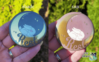 Image 2 of Rest Moon Bunny Badge