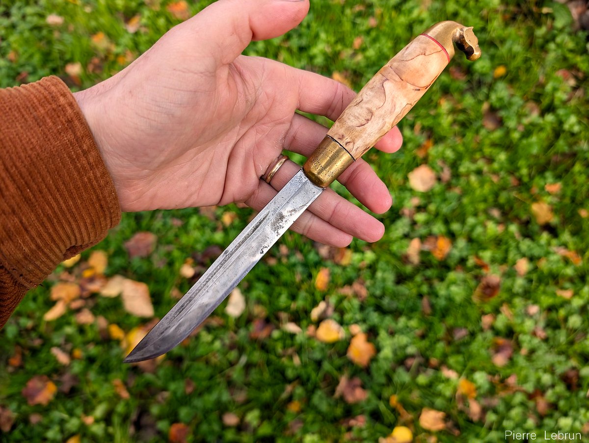 Image of Occasion Puukko d'artisan finlandais 