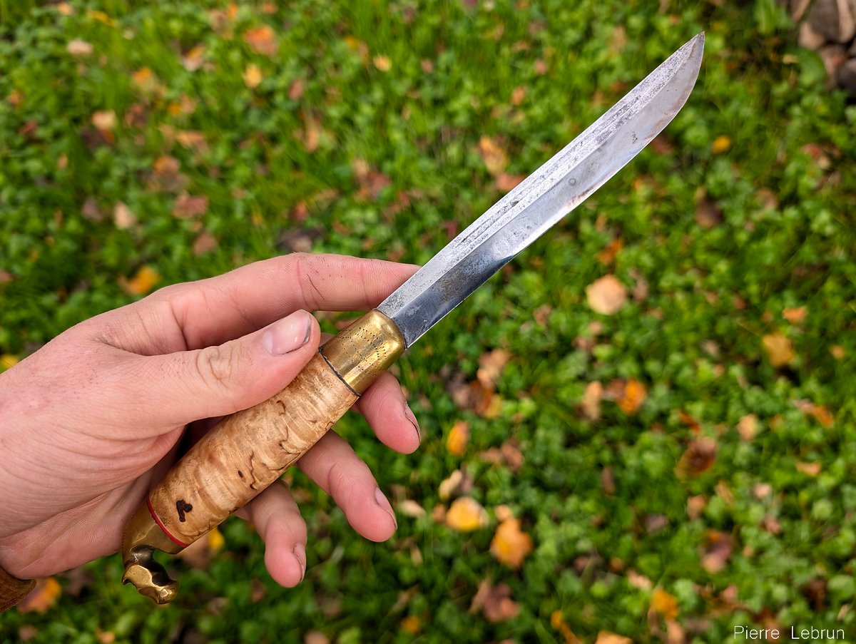 Image of Occasion Puukko d'artisan finlandais 