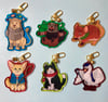 Zoo Meshi Keychains