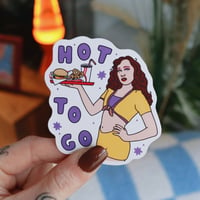 Hot To Go Sticker