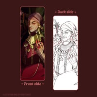 Old Witch of the Forest Bookmark | Original Character Art