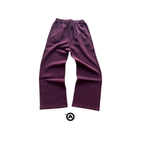 Image 1 of THERMAL SWEATPANTS (PREORDER, PLUM)