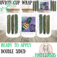 Image 1 of Not enough sage Double Sided UVDTF cup wrap 