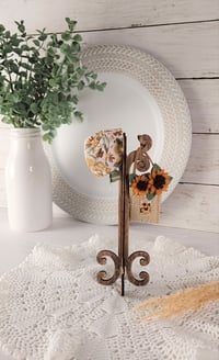 Image 4 of Mini Coat Rack -  Weathered Grey